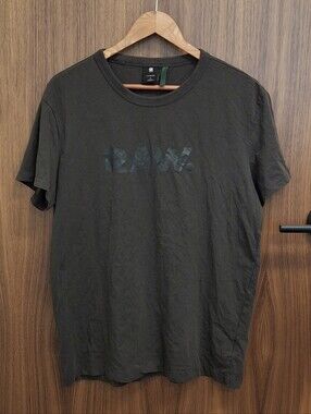 G-STAR RAW Black SS T-Shirt Sz L
